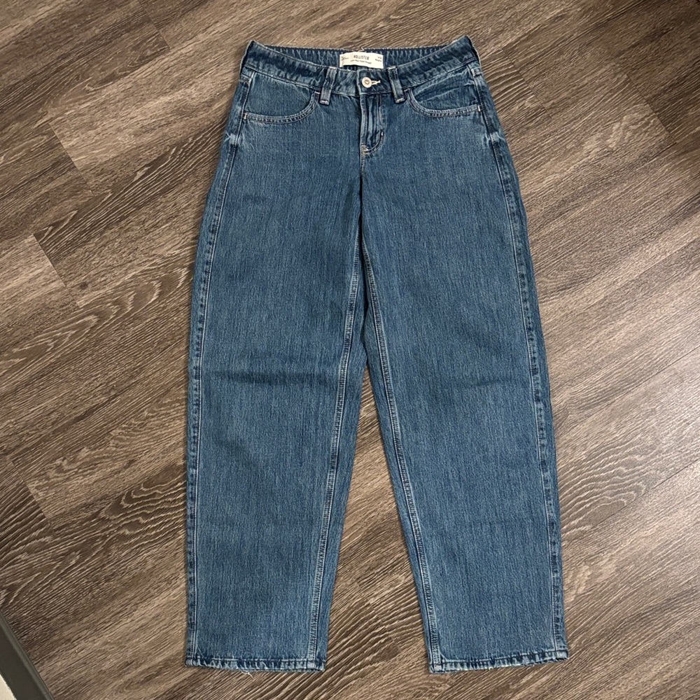 Hollister Women's Straight Leg Blue Jeans